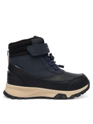 Tommy Hilfiger Śniegowce T3X5-34135-1592X656 S Czarny. Czarne buty zimowe chłopięce Tommy Hilfiger, ze skóry, bez zapięcia. Za 409.99 zł.