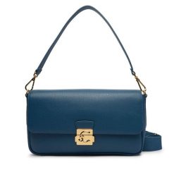 Torebka Coccinelle. Niebieskie torebki klasyczne damskie Coccinelle, bez wzorów, bez dodatków. Za 1,489.00 zł.