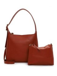 Tamaris Torebka "Gunda" w kolorze czerwonobrązowym - 24 x 30 x 12 cm rozmiar: onesize. Brązowe torebki klasyczne damskie Tamaris, bez wzorów, z materiału, bez dodatków. Za 136.45 zł.