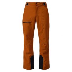 Spodnie narciarskie Rossignol Outerlimits. Brązowe spodnie materiałowe męskie Rossignol, bez wzorów, sportowe. Za 950.00 zł.