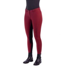 Spodnie do jazdy konnej damskie z pełnym uchwytem Euro-Star Queen Diamond. Czerwone spodnie materiałowe damskie EURO-STAR, bez wzorów, retro. Za 893.00 zł.