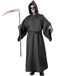 Widmann Kostium "Grim reaper" w kolorze czarnym rozmiar: S/M. Czarne stroje jednoczęściowe damskie Widmann, m, bez wzorów. Za 78.28 zł.