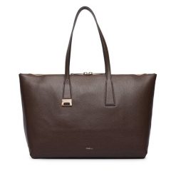 Torebka Furla. Brązowe torebki klasyczne damskie Furla, bez wzorów, bez dodatków. Za 1,709.00 zł.