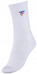Skarpety tenisowe dla dorosłych 3pak Tecnifibre High Cut Classic Socks 3P. Białe skarpetki damskie TECNIFIBRE, bez wzorów, z bawełny. Za 97.99 zł.