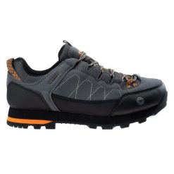 Buty trekkingowe Hi-Tec Gelen II Low. Czarne buty trekkingowe męskie Hi-tec, z materiału, bez zapięcia, wspinaczkowe. Za 286.01 zł.