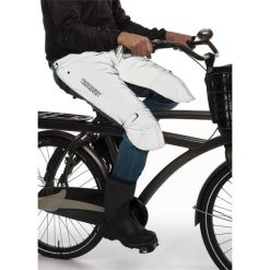 Wodoodporne legginsy Rainlegs Artic Hollow Fiber. Białe szorty męskie RAINLEGS, bez wzorów. Za 260.49 zł.