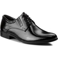 Półbuty LASOCKI FOR MEN - MI08-C344-382-02 Czarny. Czarne buty wizytowe męskie Lasocki For Men, z materiału, bez zapięcia. W wyprzedaży za 99.98 zł.