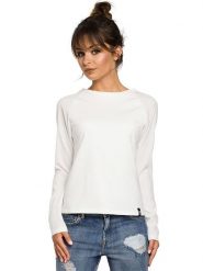Be Wear Koszulka w kolorze kremowym rozmiar: M. Brązowe bluzki damskie Be Wear, m, bez wzorów, bez kołnierzyka, bez ramiączek. Za 100.99 zł.