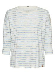 Camel Active Koszulka w kolorze błękitnym rozmiar: XL. Niebieskie bluzki damskie Camel Active, xl, bez wzorów, z bawełny, bez kołnierzyka, bez ramiączek. Za 74.46 zł.