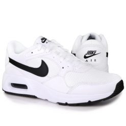 Buty męskie sportowe Nike AIR MAX SC. Białe buty sportowe na co dzień męskie Nike, bez zapięcia, nike air max. Za 389.00 zł.