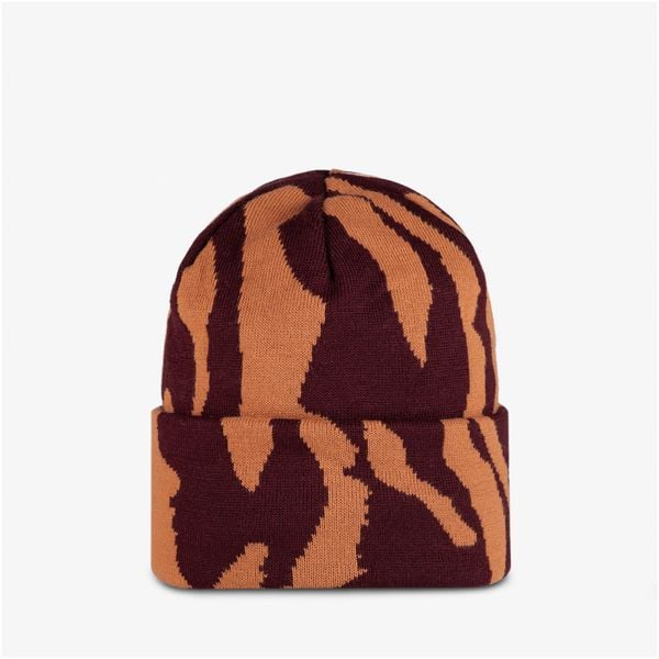 Czapka zimowa wywijana BUFF KNITTED BEANIE KYRE. Brązowe czapki męskie Buff. Za 169.90 zł.
