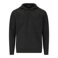 Bluza z kapturem z pełnym zamkiem błyskawicznym Virtus Taro. Czarne bluzy sportowe męskie VIRTUS, bez wzorów, sportowe, bez kołnierzyka, bez ramiączek. Za 276.00 zł.