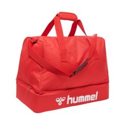 Torba piłkarska dla dorosłych rozmiar Hummel Core Football Bag. Czerwone torebki klasyczne damskie HUMMEL, bez wzorów, bez dodatków. Za 99.99 zł.