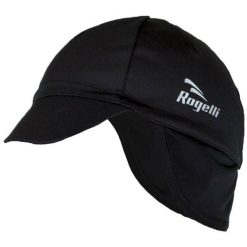 Czapka pod kask softshell Rogelli PROTTETIVO. Żółte czapki męskie Rogelli, na zimę, bez wzorów, z softshellu, sportowe. Za 55.00 zł.