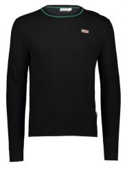Napapijri Sweter w kolorze czarnym rozmiar: XL. Czarne swetry męskie Napapijri, xl, bez wzorów, z wełny, bez kołnierzyka. Za 158.10 zł.