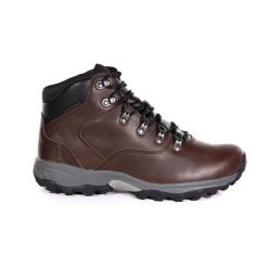 Męskie Buty Trekkingowe Bainsford. Czarne buty trekkingowe męskie Regatta, z gumy, przed kostkę, bez zapięcia. Za 354.99 zł.