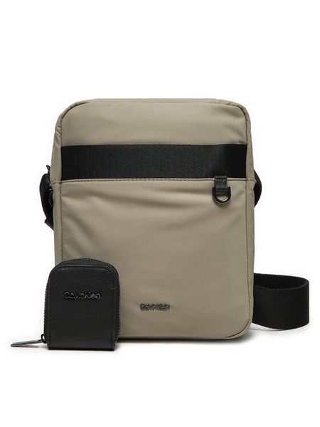 Calvin Klein Saszetka K50K512770 Beżowy. Brązowe saszetki męskie CALVIN KLEIN, z materiału. Za 209.99 zł.