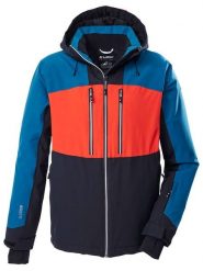 Killtec Kurtka narciarska "KSW 465" w kolorze granatowo-pomarańczowym rozmiar: XL. Niebieskie kurtki narciarskie i snowboardowe damskie KILLTEC, xl, bez wzorów, bez kaptura. Za 396.24 zł.