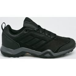 Adidas Performance - Buty Terrex Brushwood Leather. Czarne buty trekkingowe męskie adidas Performance, z materiału, bez zapięcia, outdoorowe. W wyprzedaży za 349.90 zł.