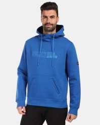 Męska bawełniana bluza z kapturem Kilpi NORTHEN-M. Niebieskie bluzy z kapturem męskie Kilpi, m, z bawełny. Za 318.77 zł.