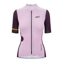Koszulka rowerowa dla kobiet Quest Maja Pink Flow. Różowe topy sportowe damskie Quest, l, bez wzorów, z poliesteru, bez ramiączek. Za 199.99 zł.
