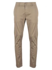 Roadsign Spodnie chino w kolorze beżowym rozmiar: XXL. Brązowe spodnie materiałowe męskie Roadsign, bez wzorów. Za 104.99 zł.