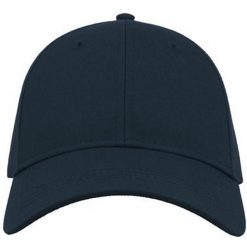 Zakrzywiona Czapka Z Daszkiem Dla Dorosłych Unisex. Niebieskie czapki męskie ATLANTIS, bez wzorów, z bawełny. Za 59.99 zł.