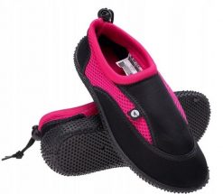 Buty Do Wody Damskie Reda. Czarne buty sportowe na co dzień damskie Hi-tec, bez wzorów, z materiału, żeglarskie. Za 44.99 zł.