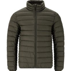 Kurtka puchowa Whistler Edge. Czarne kurtki męskie WHISTLER, l, bez wzorów, z materiału, klasyczne, bez kaptura. Za 345.00 zł.