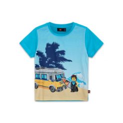 Koszulka Dziecięca LEGO Ludzik Tano 309 Niebieska. Niebieskie koszulki dziewczęce LEGO, s, bez wzorów, z bawełny, bez ramiączek. Za 59.99 zł.