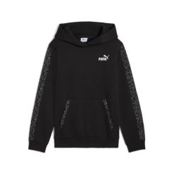 Młodzieżowa bluza z kapturem Essentials ze zwierzęcym wzorem PUMA. Czarna bluzy z kapturem damskie Puma, m, z dzianiny. Za 217.75 zł.