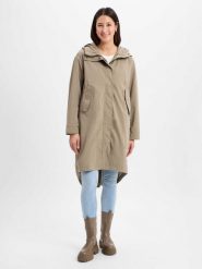 Ragwear płaszcz z dżerseju - Sinatry Kobiety Bawełna zielony, S. Zielone płaszcze damskie Ragwear, s, bez wzorów, z bawełny. Za 699.95 zł.