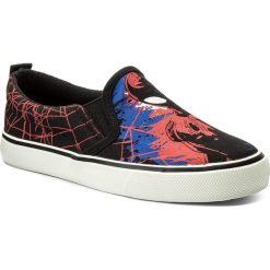 Trampki SPIDERMAN CP40-60SPRMV. Czarne trampki i tenisówki chłopięce Spiderman, bez wzorów, z materiału, bez zapięcia. W wyprzedaży za 49.99 zł.