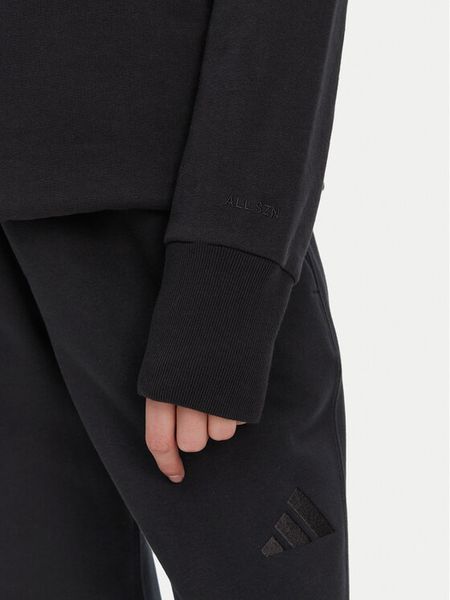 Adidas Bluza ALL SZN French Terry IW1026 Czarny Loose Fit. Czarne bluzy bez kaptura damskie Adidas, s, z bawełny. Za 249.99 zł.