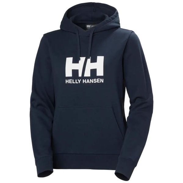 Damska bluza z kapturem z logo Helly Hansen. Niebieskie bluzy z kapturem damskie Helly Hansen, na lato, xl, z bawełny. Za 330.00 zł.