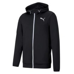 Męska Bluza Z Kapturem Ready To Go Full Zip. Czarne bluzy z kapturem męskie Puma, m. Za 222.99 zł.