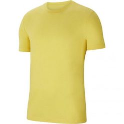 T-shirt Męski Logo Park. Żółte t-shirty męskie Nike, m, bez wzorów, bez kołnierzyka. Za 117.99 zł.