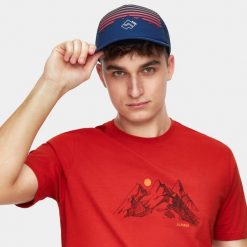 Czapka z daszkiem Alpinus Utah. Brązowe czapki męskie Alpinus, bez wzorów, sportowe. Za 79.00 zł.