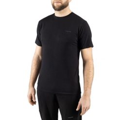 T-shirt męski Viking Bamboo Harvi Man. Czarne t-shirty męskie VIKING, l, bez wzorów, bez kołnierzyka. Za 107.59 zł.