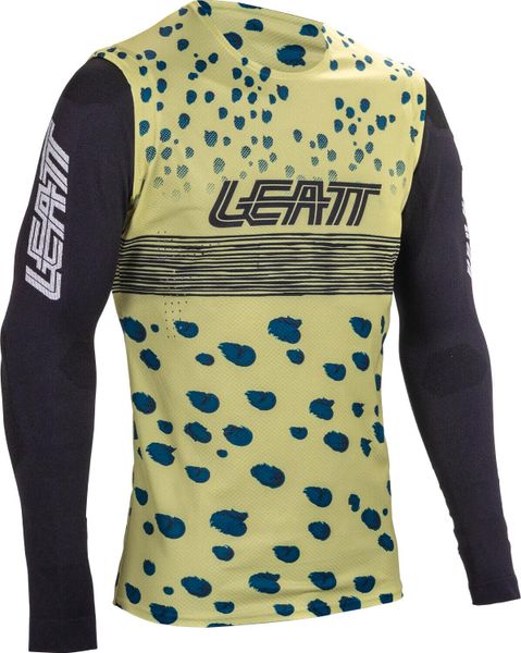 Koszulka rowerowa LEATT Jersey MTB Gravity 5.0. Niebieskie t-shirty sportowe męskie LEATT, l, z dzianiny, bez ramiączek, rowerowe. Za 381.65 zł.