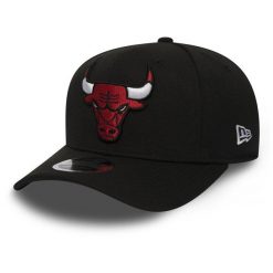 Czapka z daszkiem New Era 9FIFTY Chicago Bulls Stretch 11871284 S - M. Czarne czapki męskie New Era, na wiosnę, bez wzorów. Za 128.00 zł.