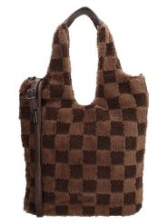 Beagles Shopper bag "Foz" w kolorze jasnobrązowym - 33,5 x 58 x 5 cm rozmiar: onesize. Brązowe shopper bag damskie Beagles, bez wzorów, z materiału, na ramię, bez dodatków. Za 95.99 zł.