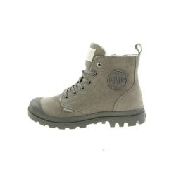 Buty sportowe Sneakersy damskie, Palladium Pampa Hi Zip WL. Szare buty sportowe na co dzień damskie Palladium, bez wzorów, z nubiku, trekkingowe. Za 506.50 zł.