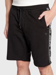 Guess Szorty sportowe Z2YD02 K6ZS1 Czarny Regular Fit. Czarne szorty męskie Guess, m, z bawełny. Za 209.99 zł.