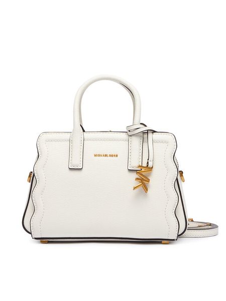MICHAEL Michael Kors Torebka 32T6A9IC0L Kremowy. Białe torebki klasyczne damskie MICHAEL Michael Kors, bez wzorów, ze skóry, bez dodatków. Za 1,129.00 zł.