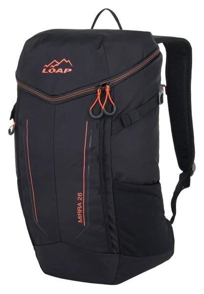 Plecak outdoorowy Loap Mirra 26 Blk-org Czarny. Brązowe plecaki damskie Scarpa, bez wzorów, z materiału. Za 152.83 zł.