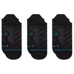 Skarpety biegowe Stance Run Ultralight Tab 3 Pack. Czarne skarpetki damskie Stance, bez wzorów. Za 119.99 zł.