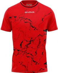 Koszulka sportowa Givova Grafit czerwono-czarna. Czarne bluzki sportowe damskie Givova, m, z dzianiny, bez ramiączek, na fitness i siłownię. Za 76.50 zł.