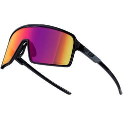 Okulary rowerowe przeciwsłoneczne Force Static. Czarne okulary przeciwsłoneczne męskie FORCE, z gumy. Za 229.00 zł.