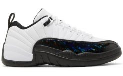 Męskie buty sportowe premium design 12 LOW. Białe buty sportowe na co dzień męskie Jordan, ze skóry, bez zapięcia, do koszykówki. Za 1,035.45 zł.